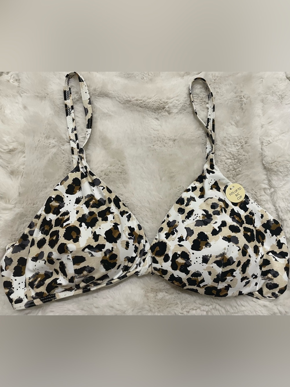 Nip Tuck Swim Bikini Top Size 10